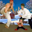 Christmas Ninja Roundhouse Kick on Random Awkwardly Hilarious Family Christmas Photos