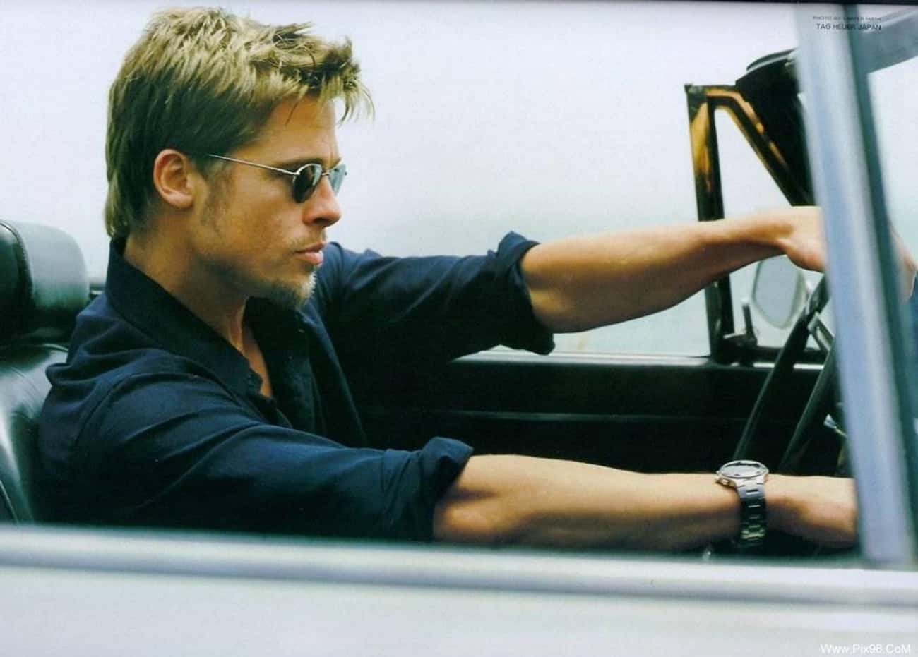 Brad Pitt Needs to Turn That Car Right Into My Driveway