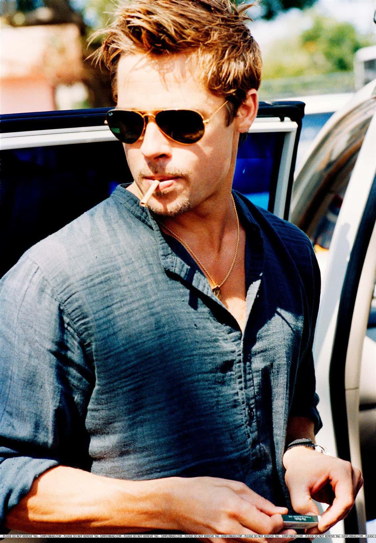 Could You Say Brad Pitt Is Smokin' Hot Here?