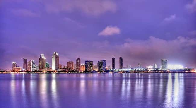 San Diego is listed (or ranked) 88 on the list The Most Beautiful Cities in the World
