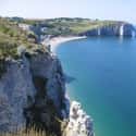 Etretat Sea Cliffs on Random Most Stunningly Gorgeous Places on Earth
