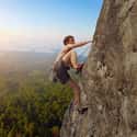 Going Rock Climbing on Random Best First Date Ideas