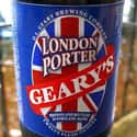 Geary's London Porter on Random Best Keg Beers