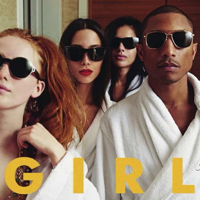 Pharrell - G I R L is listed (or ranked) 3 on the list Which of These Albums is the Most Compelling?