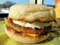 McDonalds Sausage McMuffin With Egg on Random Best Fast Food Breakfast Items