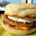 McDonalds Sausage McMuffin With Egg on Random Best Fast Food Breakfast Items