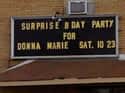 Donna Marie Has the Worst Surprise Birthday Party Ever. on Random Funny Birthday Fails