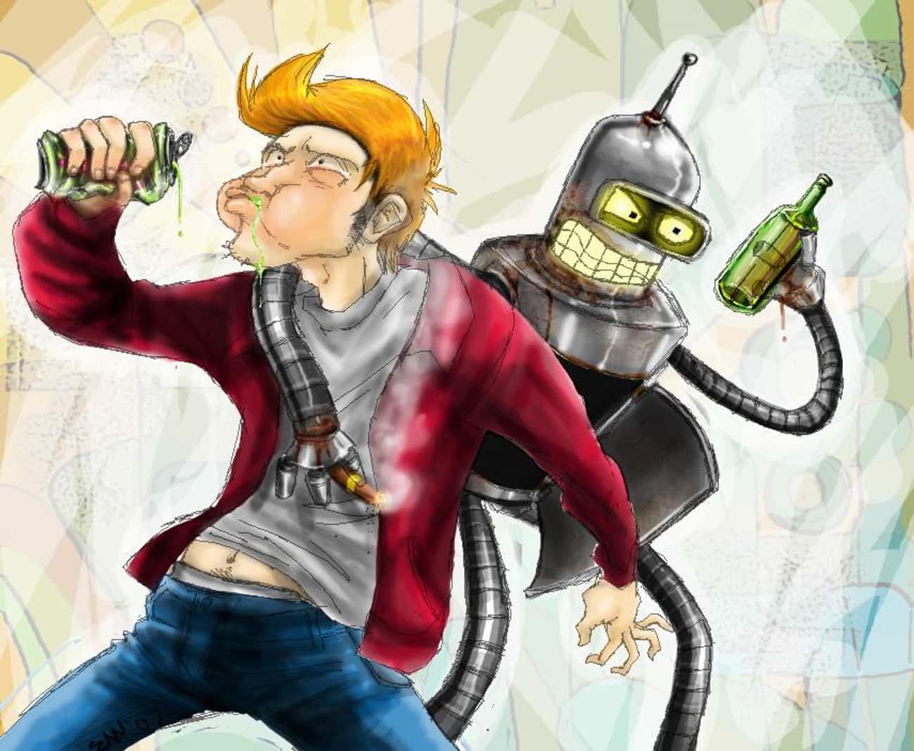 Fry And Bender