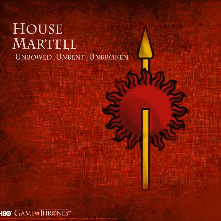 game of thrones house martell family tree