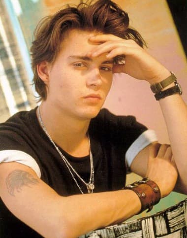 Teenage Johnny Depp