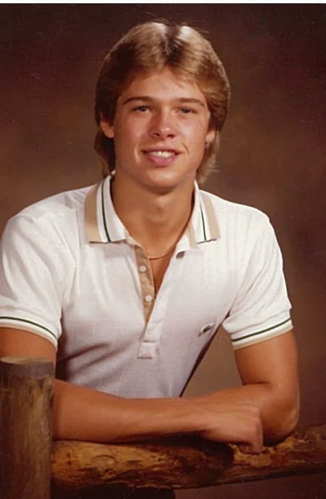 Mind=blown at how UGLY young Brad Pitt was (srs, pics ...