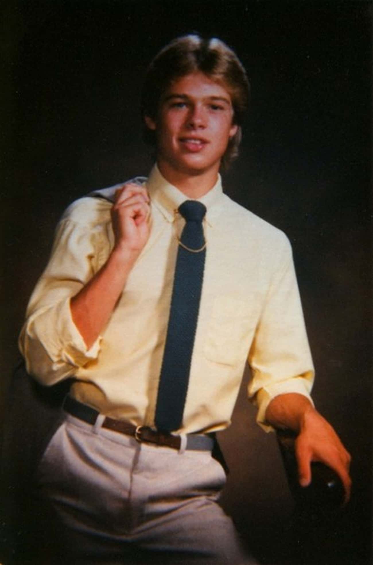 Young Brad Pitt: Real Estate Agent