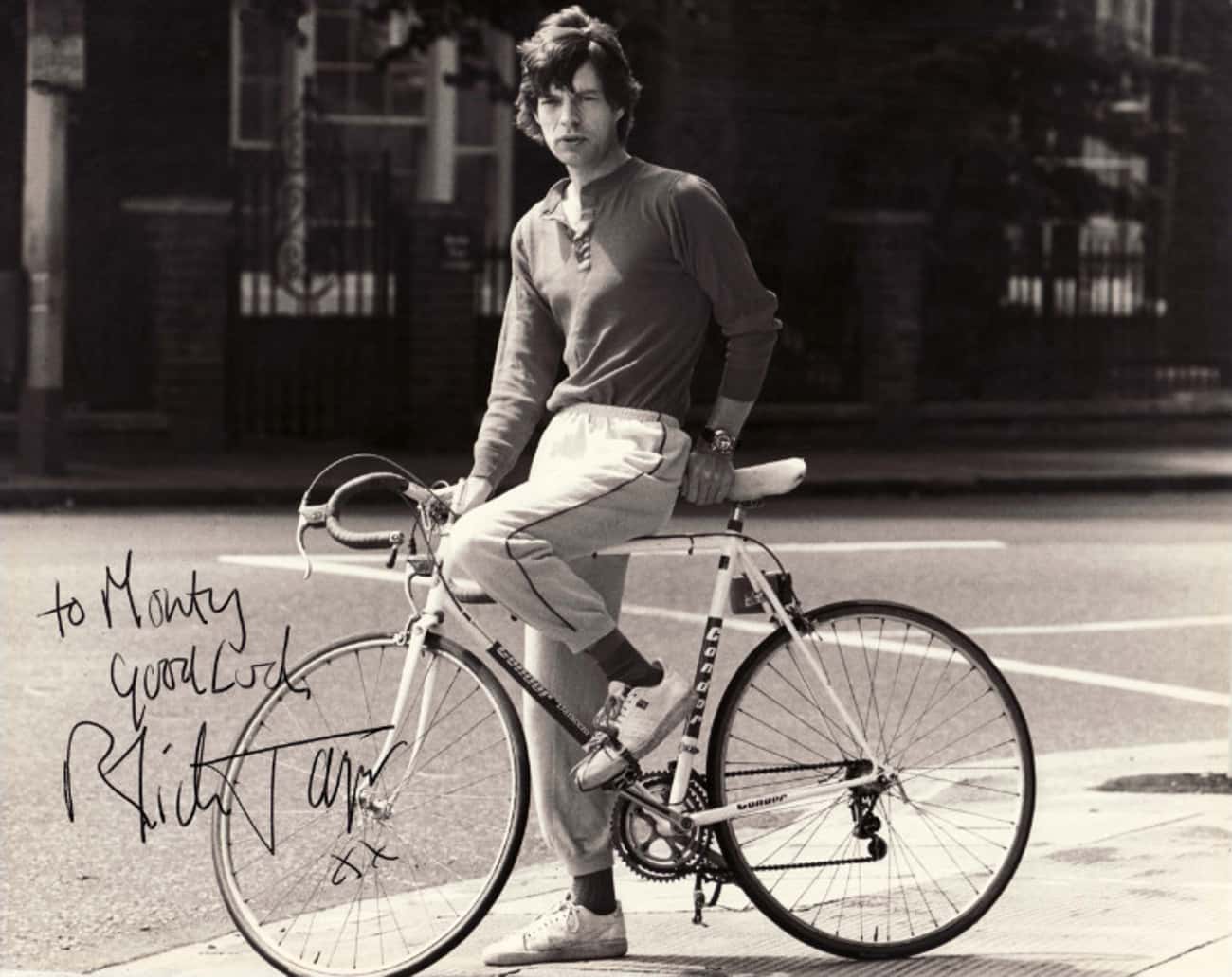 Young Mick Jagger On A Bicycle Photo U1?fit=crop&fm=pjpg&q=60&w=650&dpr=2