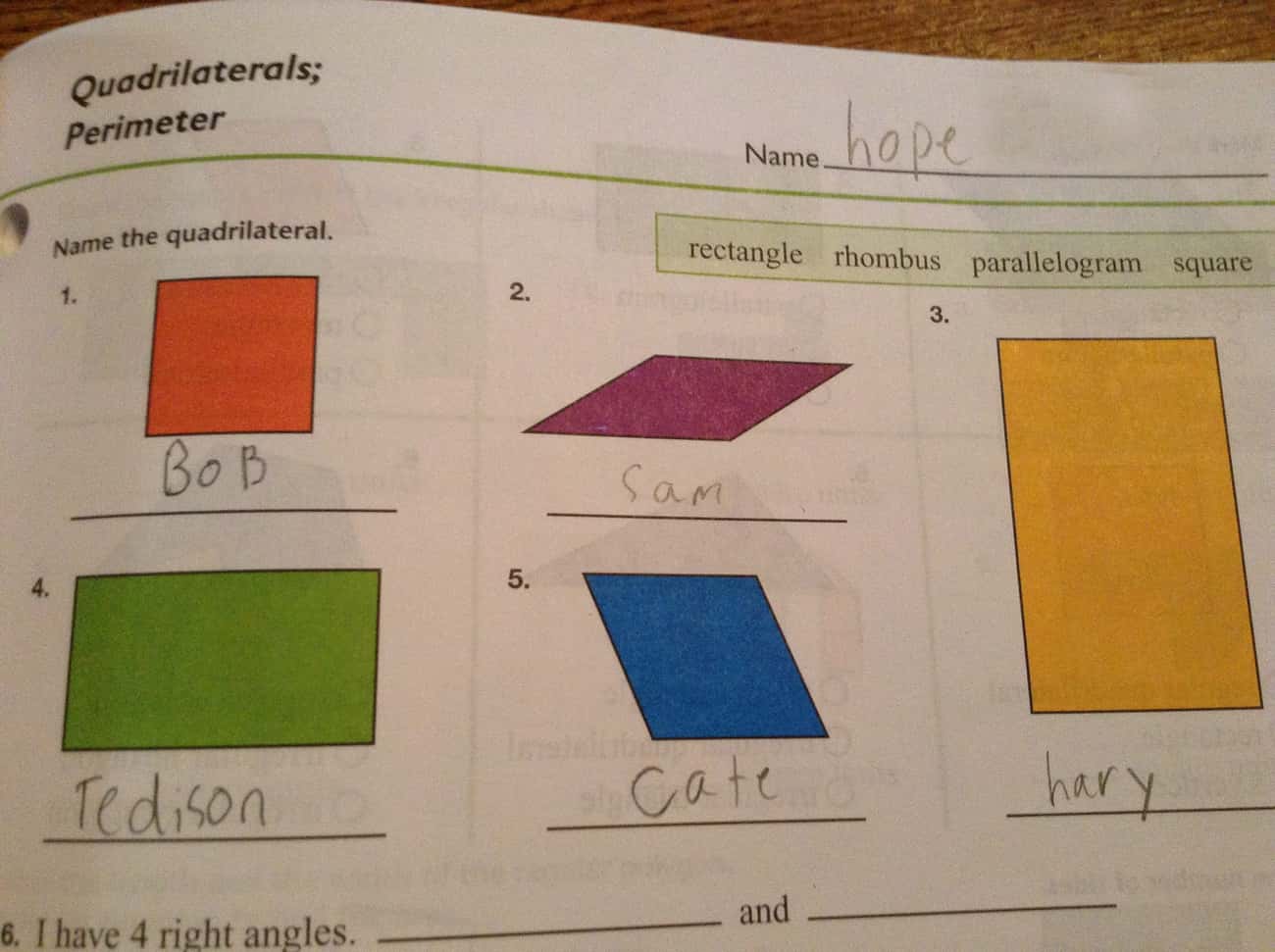 Name This Quadrilateral