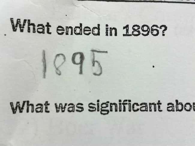 She's Not Wrong... is listed (or ranked) 22 on the list 53 Hilarious Test Answers From Kids