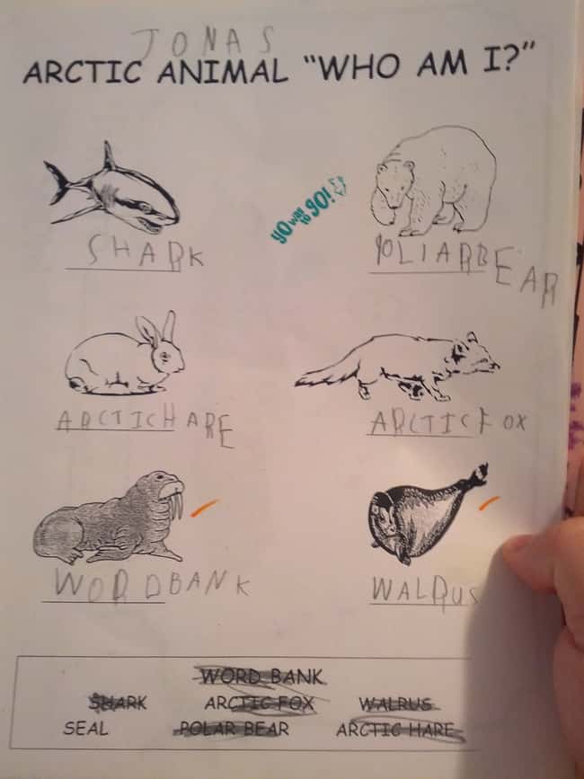 I Am the Word Bank is listed (or ranked) 48 on the list 53 Hilarious Test Answers From Kids