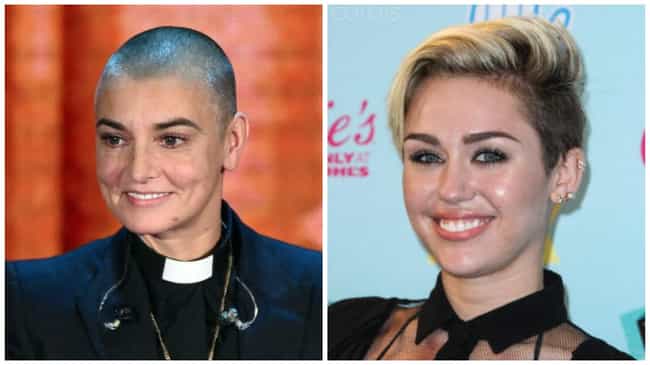 Sinead O'Connor to Miley Cyrus