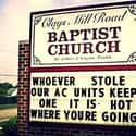 Church Has Sass on Random Most Hilarious Signs