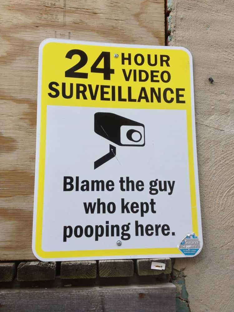 50+ Funny Warning Signs That Will Make You Die Laughing