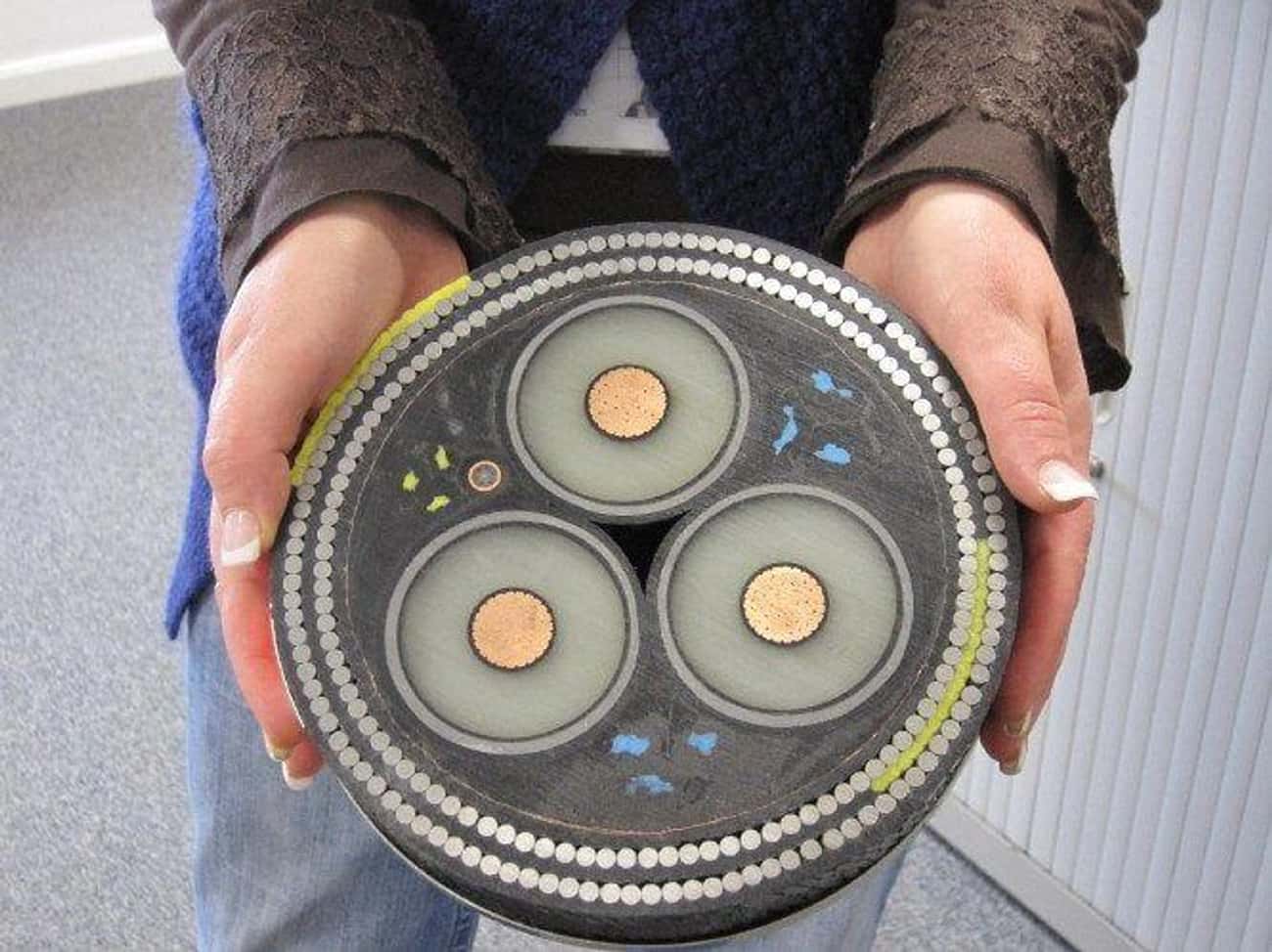 Cross Section Of Undersea Cable