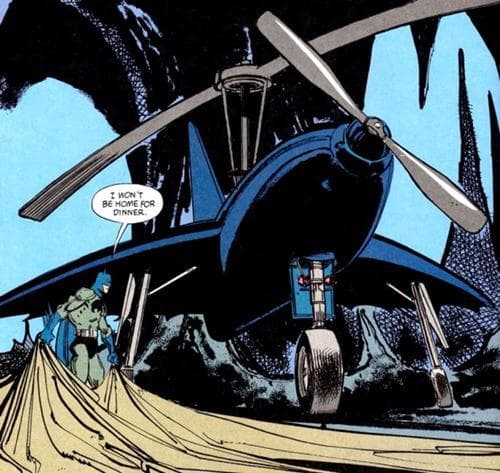 Bat-Gyro on Random Best and Worst Vehicles in DC Comics