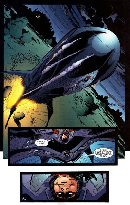 Bat-Rocket on Random Best and Worst Vehicles in DC Comics