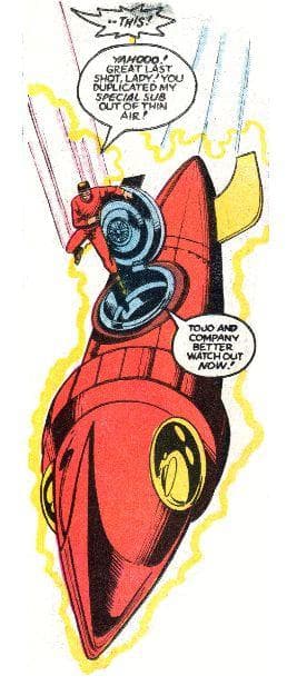 Red Torpedo on Random Best and Worst Vehicles in DC Comics