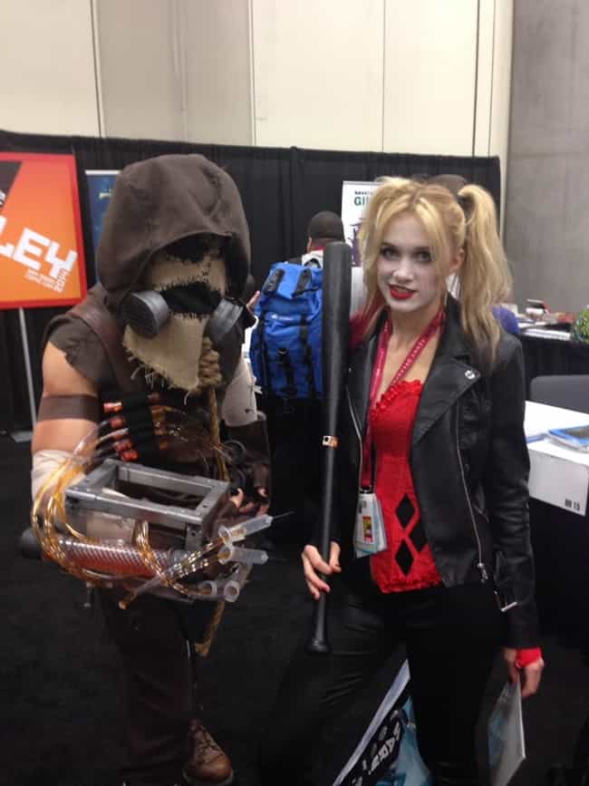 Scarecrow and Harley Quinn