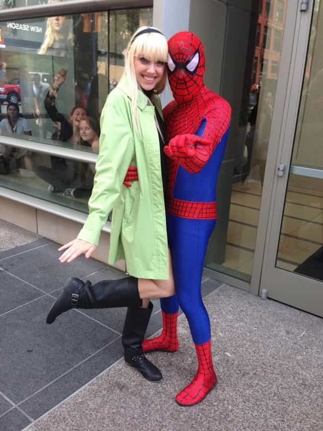 Gwen Stacy and Spider-Man