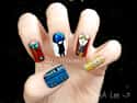 Dr. Who on Random Awesomely Geeky Manicures