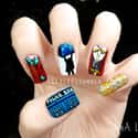 Dr. Who on Random Awesomely Geeky Manicures