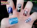 Back to the Future on Random Awesomely Geeky Manicures
