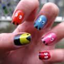 Pac Man on Random Awesomely Geeky Manicures