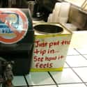Probably Really Good. Giving Is Good! on Random Funny Tip Jars That Would Earn Your Quarters