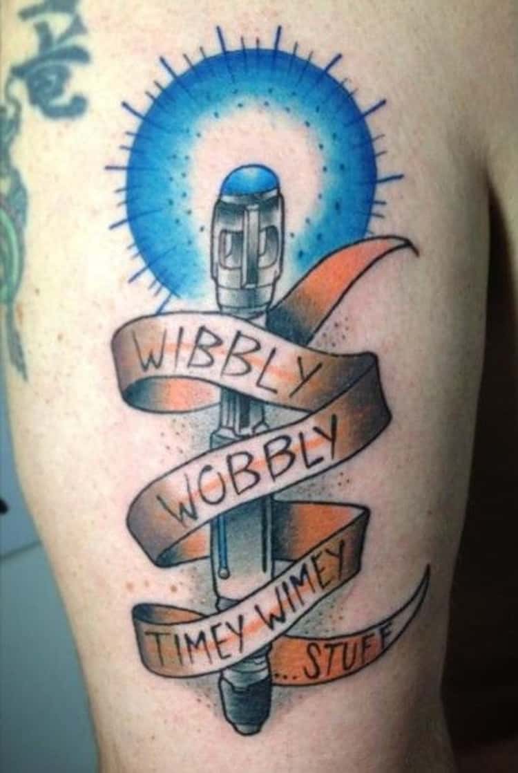 Best Doctor Who Tattoos | Photos of Cool Doctor Who Tattoo Ideas