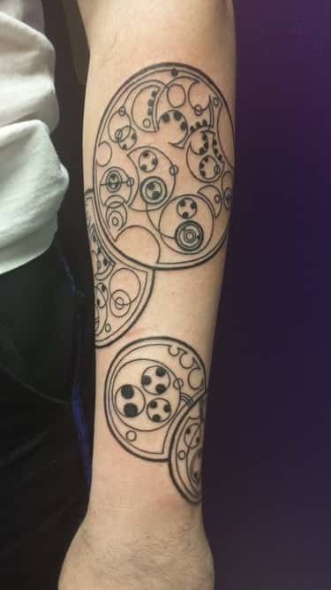Best Doctor Who Tattoos Photos Of Cool Doctor Who Tattoo Ideas