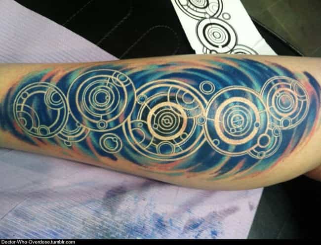 Best Doctor Who Tattoos Photos Of Cool Doctor Who Tattoo