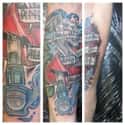 Allons-y on Random  Wibbly Wobbly Doctor Who Tattoos
