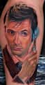 Doctor Portrait on Random  Wibbly Wobbly Doctor Who Tattoos