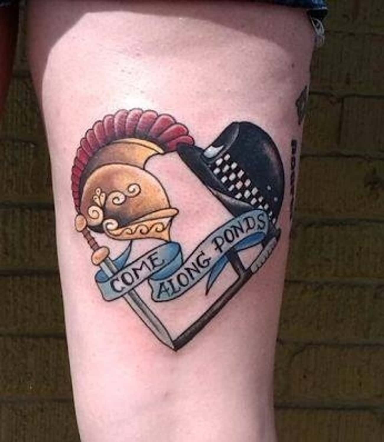 Татуировки доктор кто