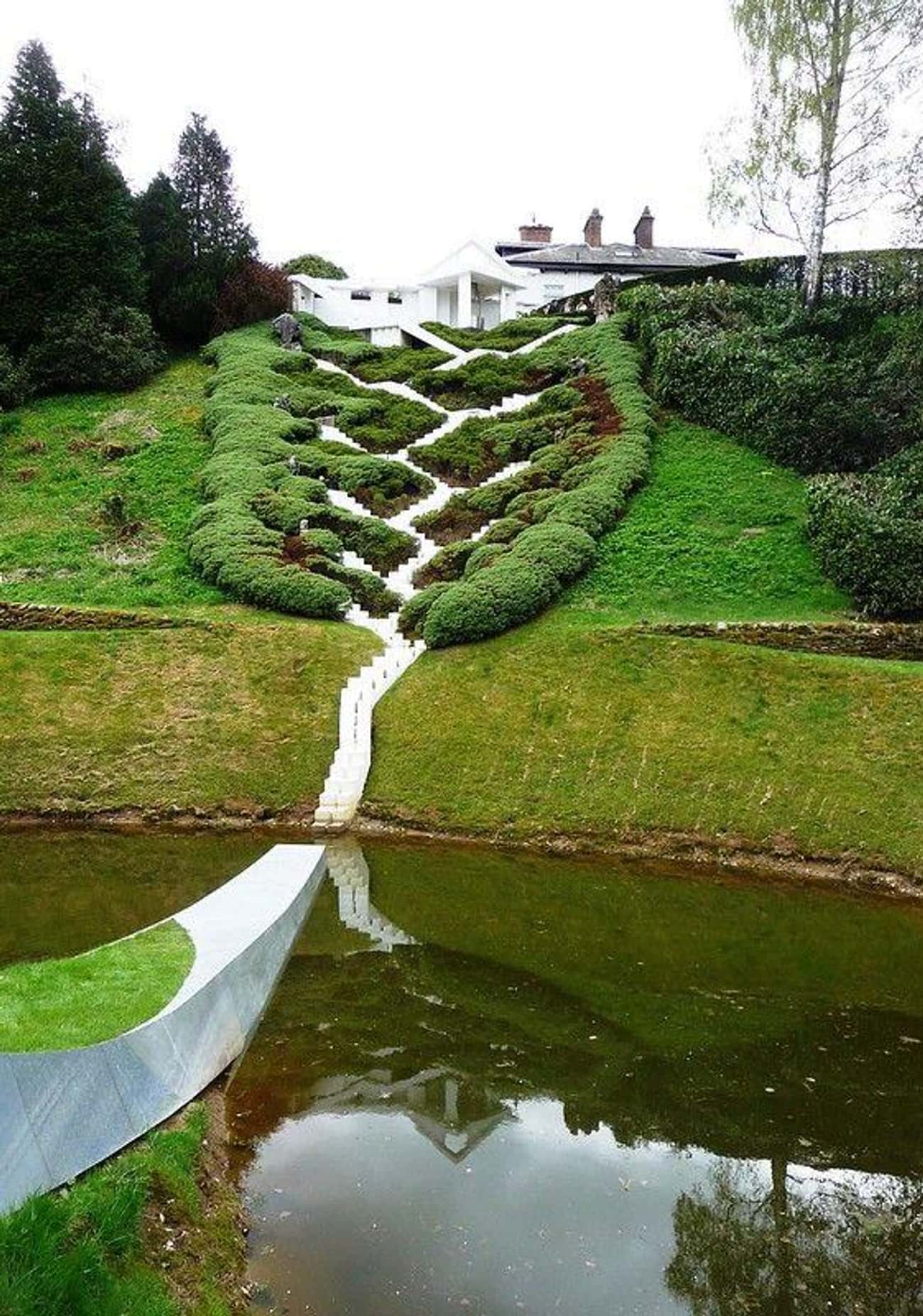 The Cascading Universe Garden of Cosmic Speculation, Dumfries, Scotland