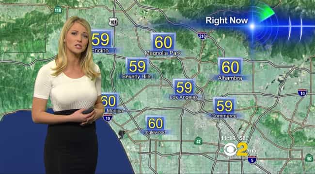 Bustiest Weather Girls From Around The World DumbBuzz