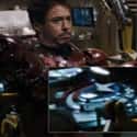 Cap's Shield - Iron Man on Random Easter Eggs From Every Marvel Movi