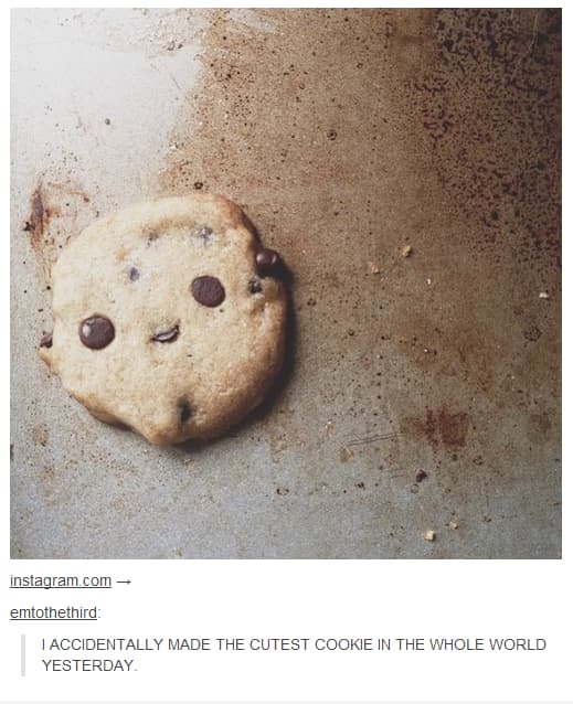 This Adorable Cookie on Random  Everyday Objects That Look Really Happy