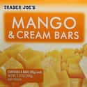 Mango and Cream Bars is listed (or ranked) 28 on the list The Tastiest Trader Joe's Products