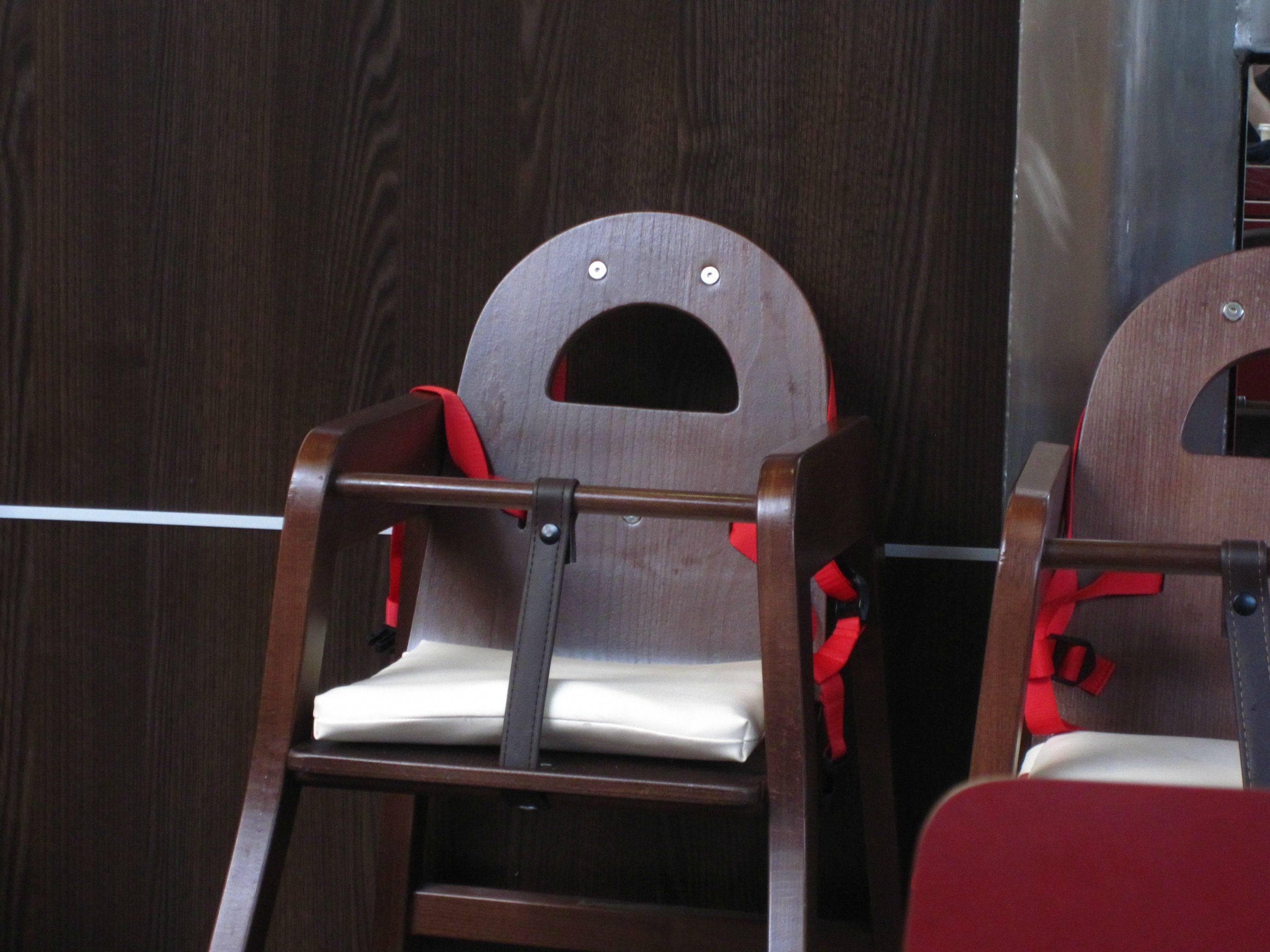 This High Chair on Random Inanimate Objects Who Look Terrified