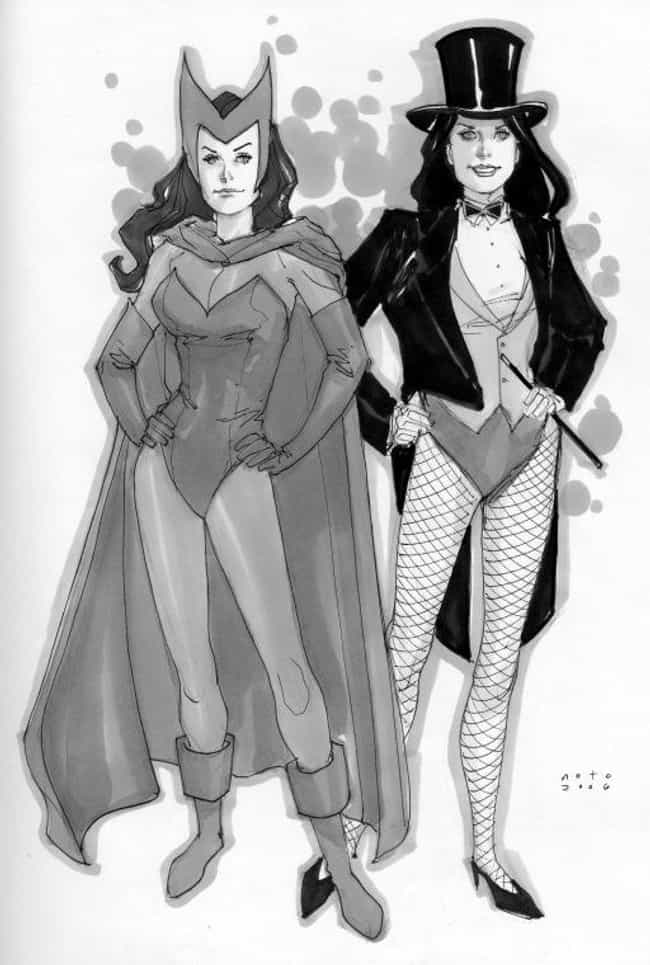 Zatanna and Scarlet Witch