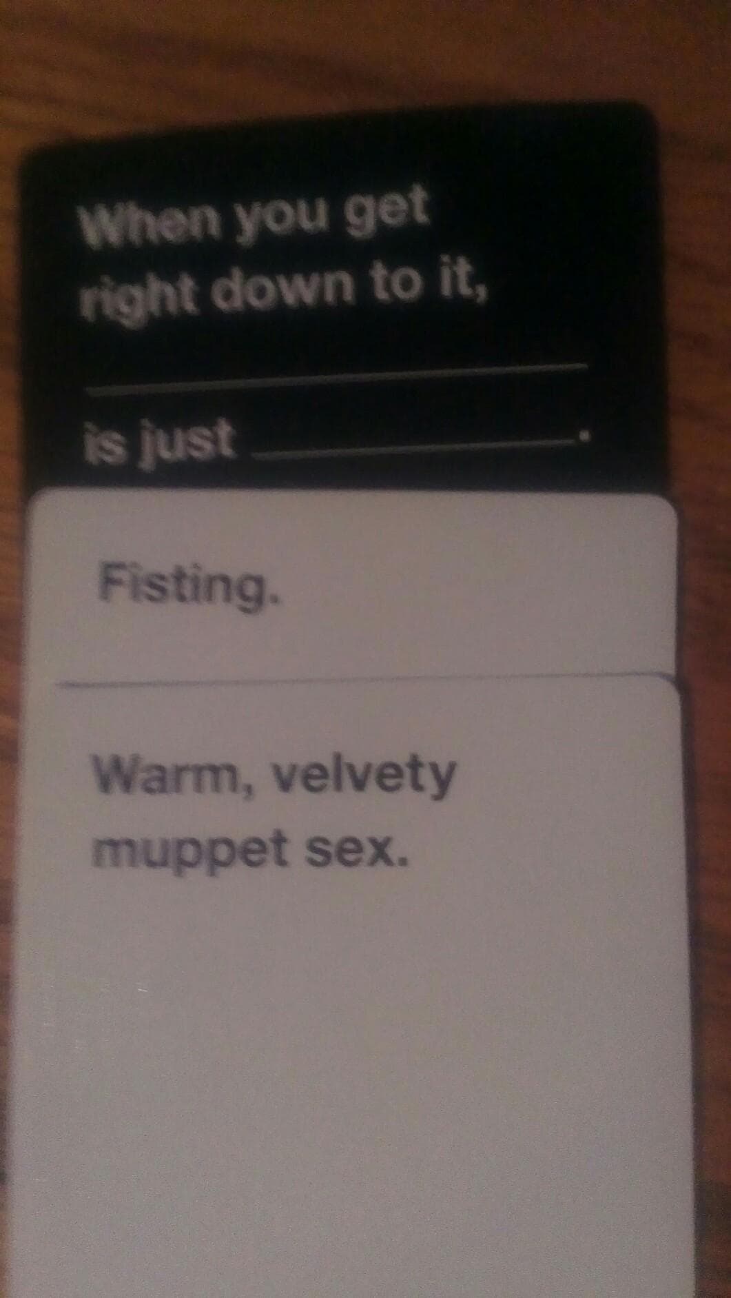 51 Hilariously Offensive Cards Against Humanity Moments
