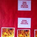 I Always Hated It When Kids Would Randomly Light Stuff on Fire on Random Hilariously Passive-Aggressive College Dorm Room Signs