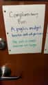 Creative Writing 203: Intro to Dad Jokes on Random Hilariously Passive-Aggressive College Dorm Room Signs